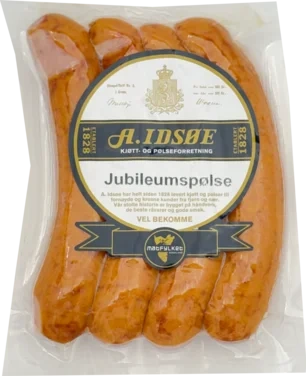 Idsøe Jubileumspølse 260g (4 X 65gr)
