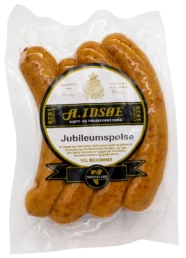 Idsøe Jubileumspølse 260g (4 X 65gr)