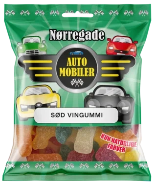 Automobiler Sød Vingummi 70g