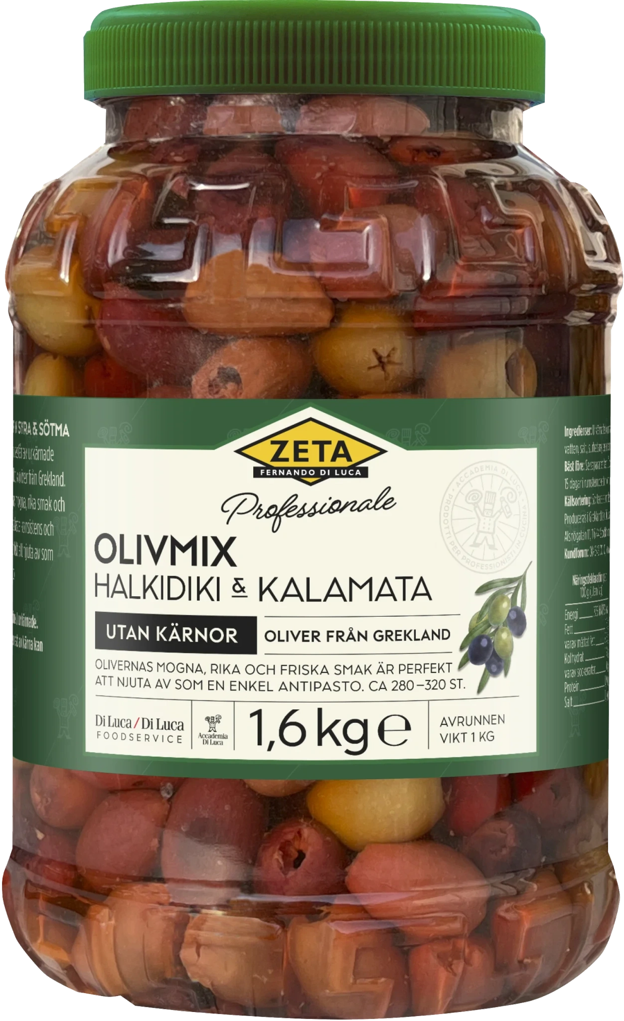 Olivmix grekisk urkärnad