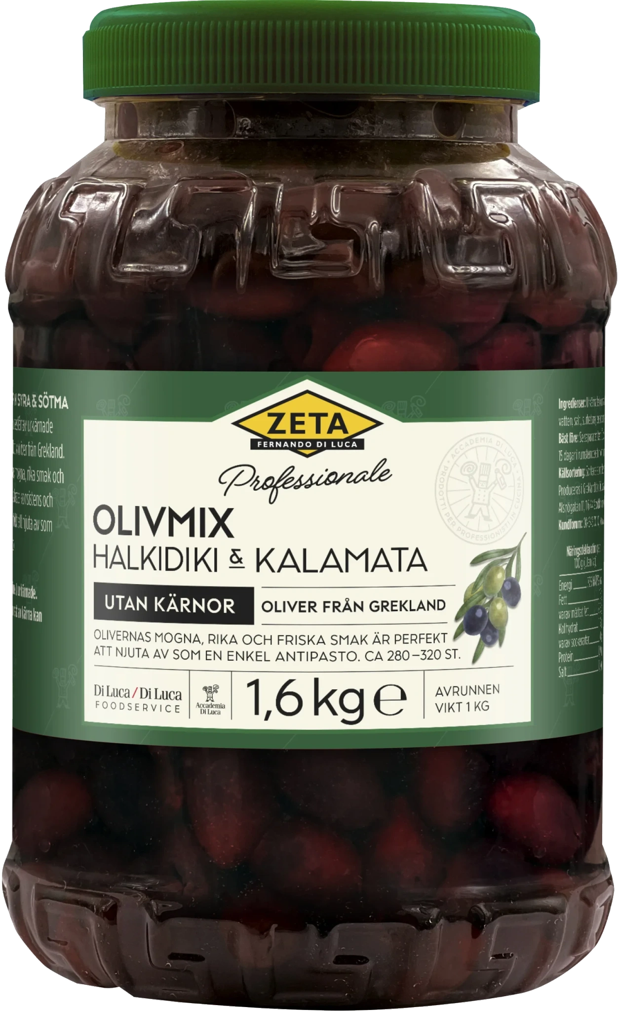 Olivmix grekisk urkärnad