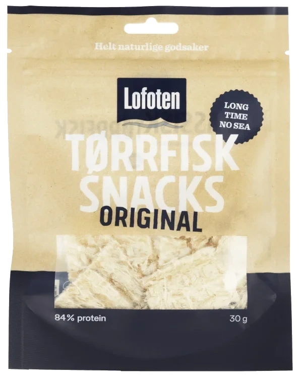 Tørrfisksnacks Original 30g Lofoten