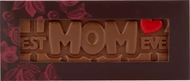 Sjokoladeplate m/Tekst - Best Mom Ever