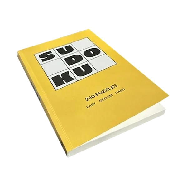 Sudoku Bok - 240 Oppgaver