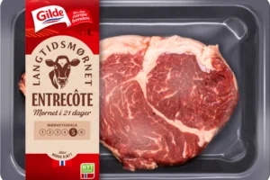 Storfe Entrecotekam L.Mør Skivet Pk
