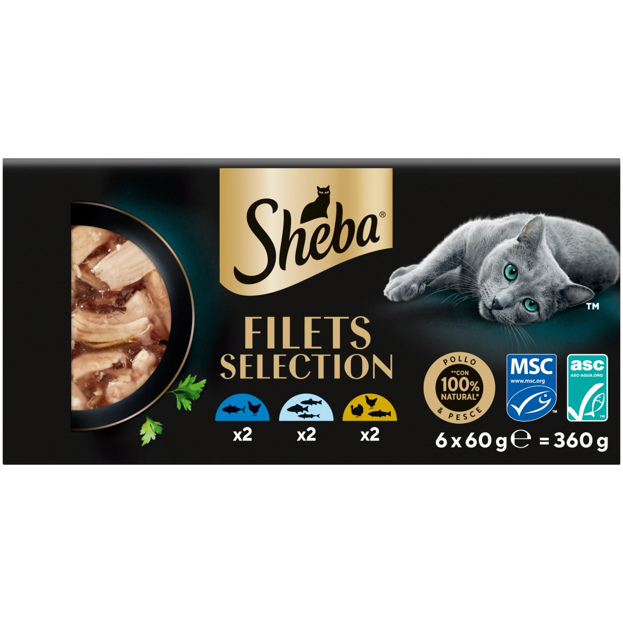 Kattmat Filets selection