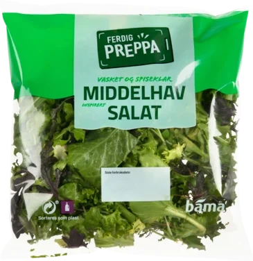 Middelhavsalat 80g Ferdig Preppa