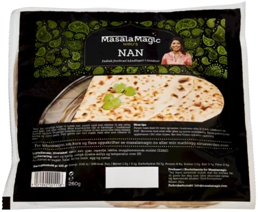Naan Håndlagde 260g Masalamagic
