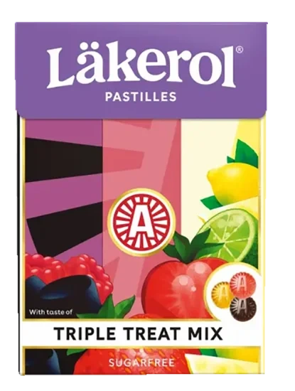 Läkerol Triple Treat Mix 75g