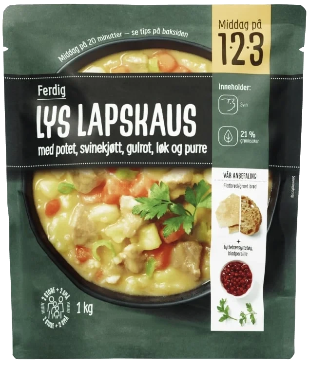 Lapskaus 1kg Middag På 123