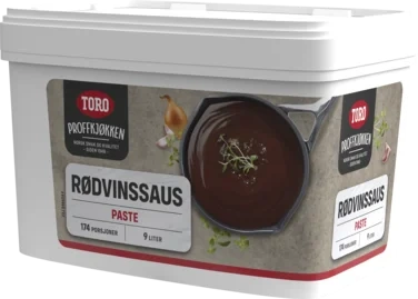 Toro Rødvinssaus Paste 1,2kg