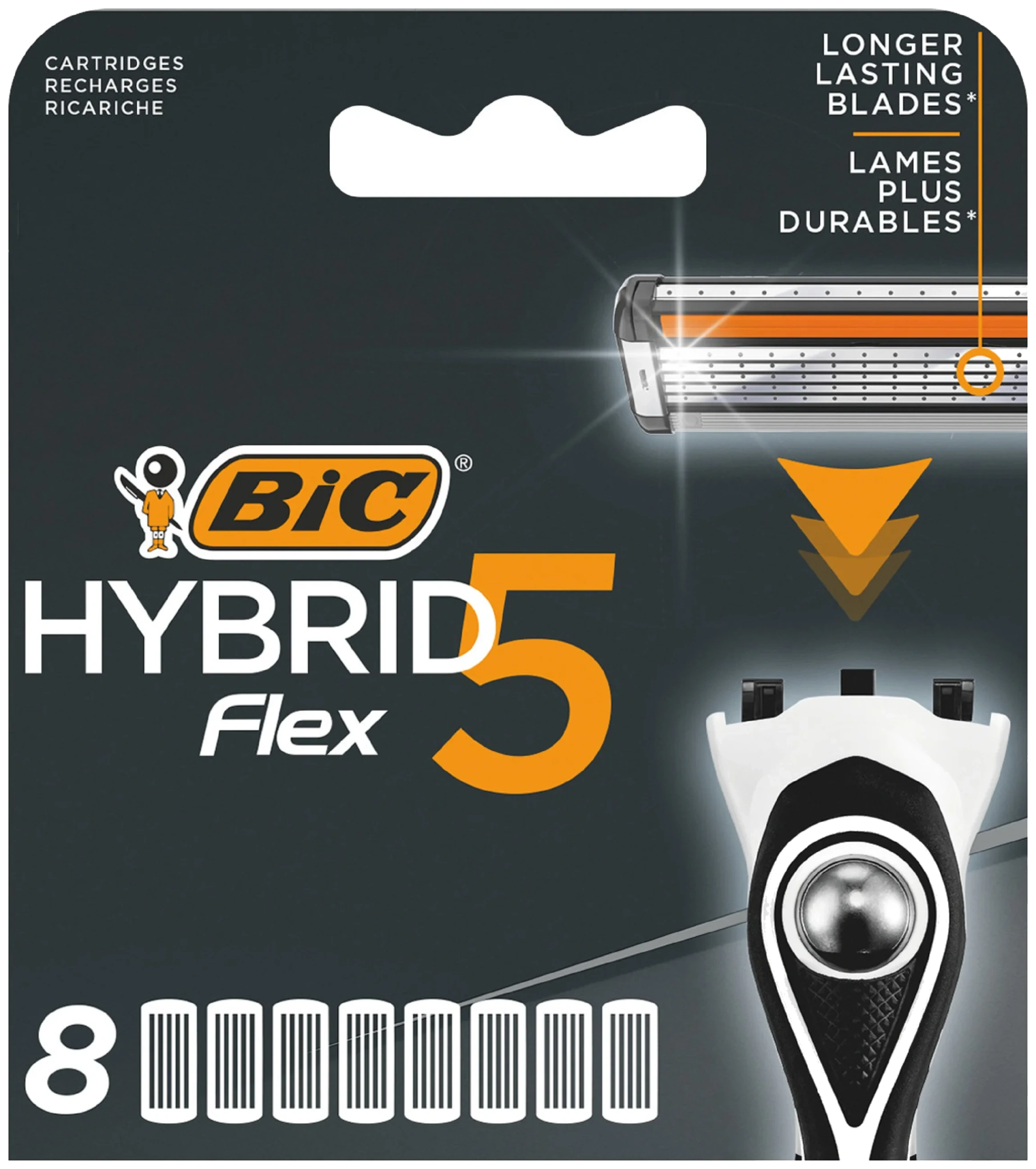 Bic Flex 5 Refill 8-pack