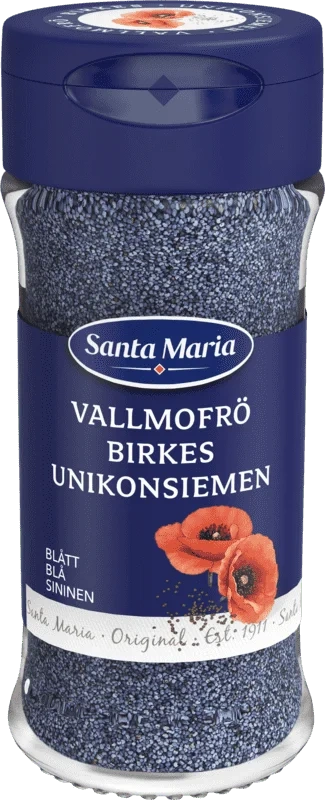 Valmuefrø Blå 43g Santa Maria