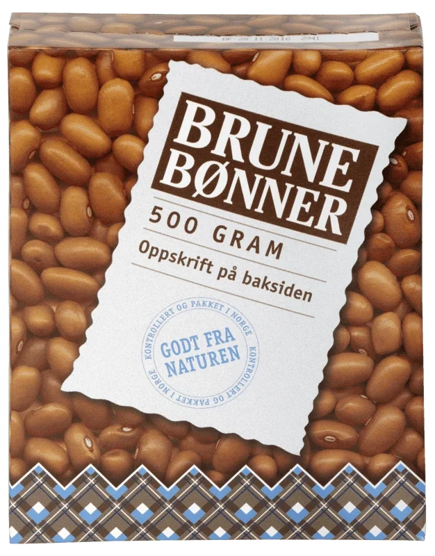 Bønner Brune 500g Harlem Food