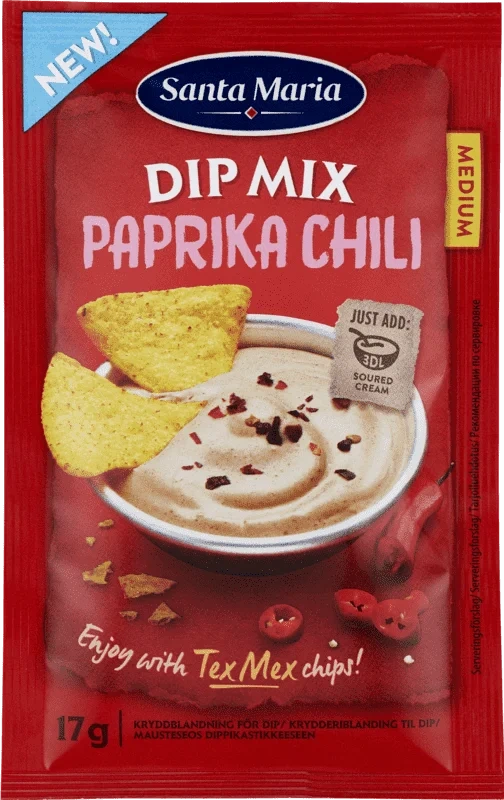 Santa Maria Paprika & Chili Dip Mix 17g