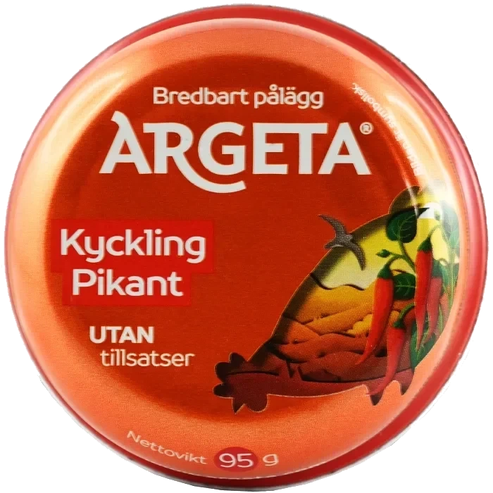 Kycklingpastej Pikant 95g Argeta
