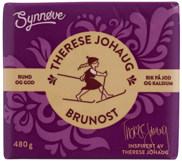 Brunost Johaug 480g Synnøve Finden