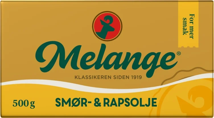 Melange m/Smør& Rapsolje 500g