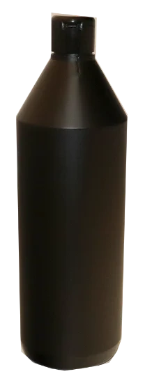 Universalflaske sort 1l