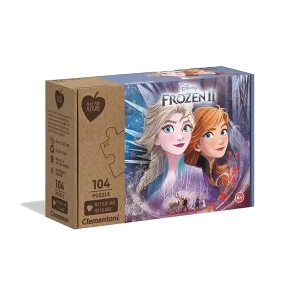 Puslespill 104 brikker - Frozen II