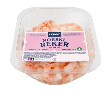 Reker Norske Ferdigpillede 250g Lerøy