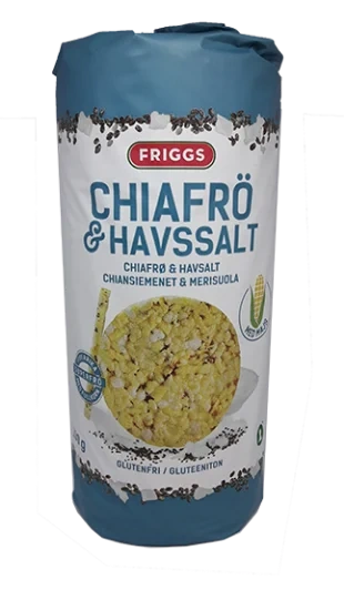 Friggs Chiafrø og Havsalt 130g
