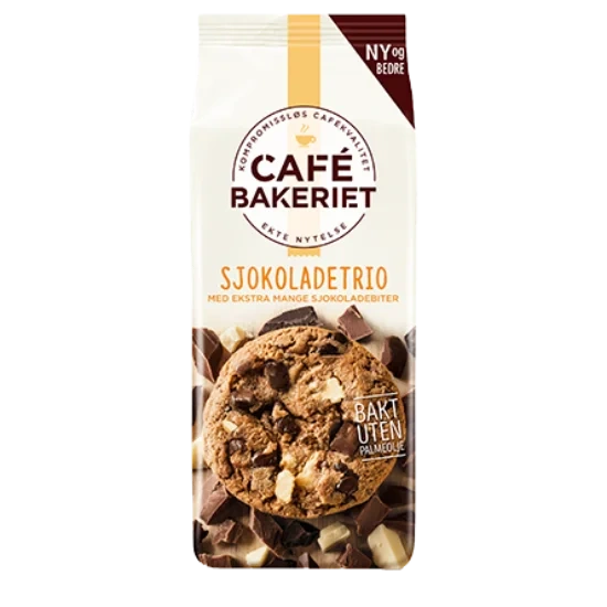 Cafe Bakeriet Sjokoladetrio 200g