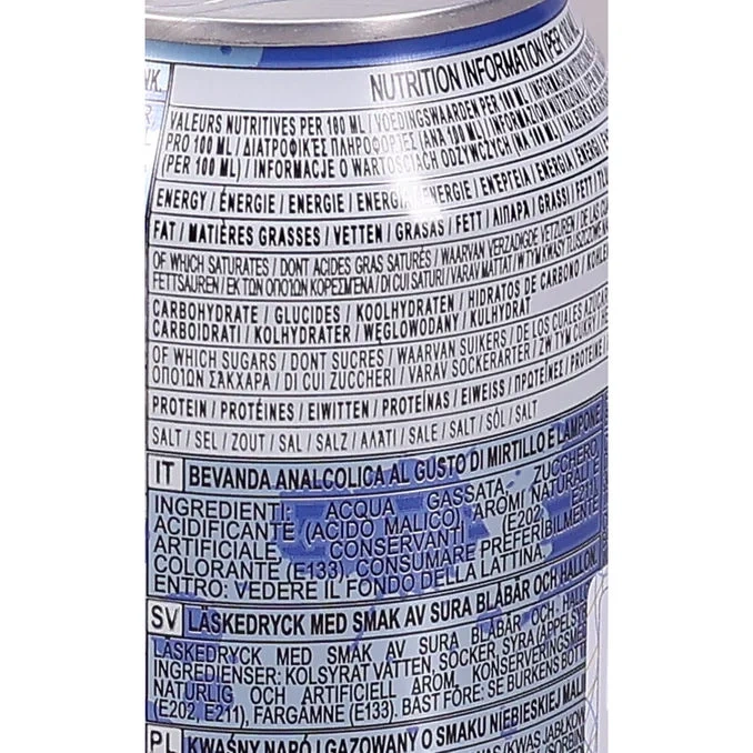 Soda Sour Blue Raspberry 12-pack