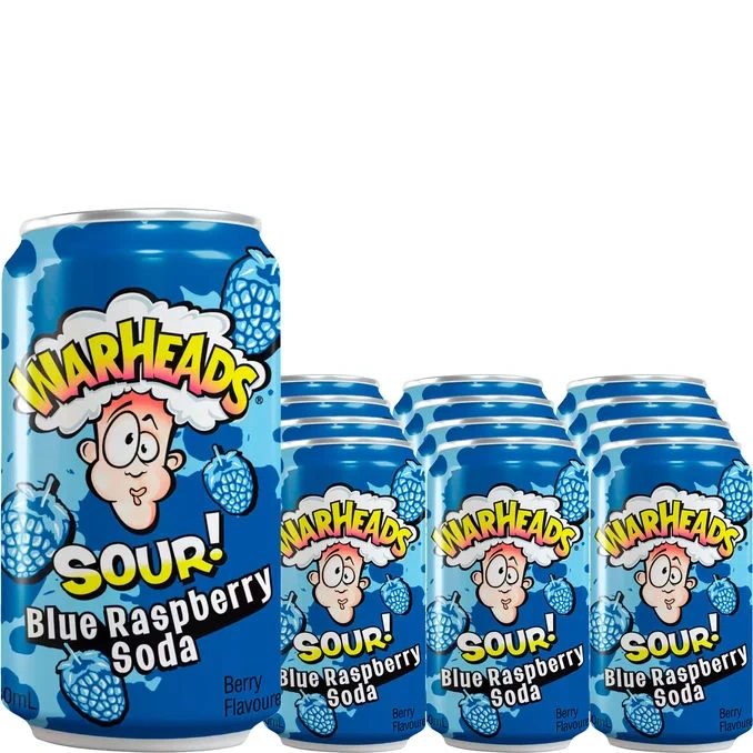 Soda Sour Blue Raspberry 12-pack
