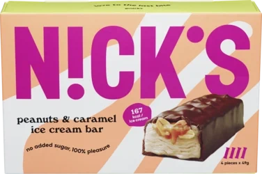 Nick's Peanuts & Caramel 4-pakk 4x70ml