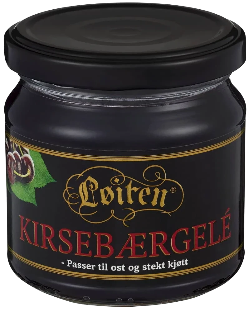 Kirsebærgele 200g Løiten