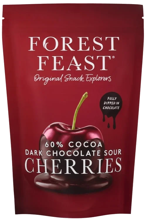 Kirsebær Mørk Sjokolade 120g Forest Feast