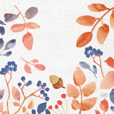 Serviett 3l33cm Autumn Gradient