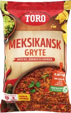 Toro Meksikansk Gryte Familiepakning 9x284g