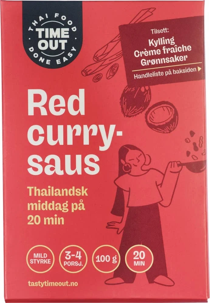 Rød currypaste