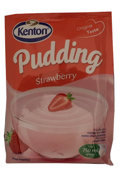 Kenton Pudding Strawberry 125g