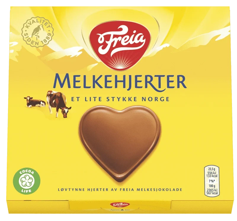 Freia Melkehjerter 130g