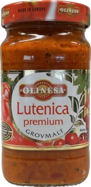 Lutenica Premium 515g Grovmalt 6stk Olinesa