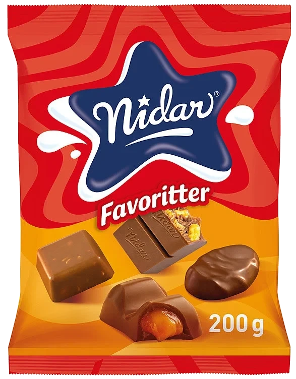 Nidar Favoritter Smash! 200g
