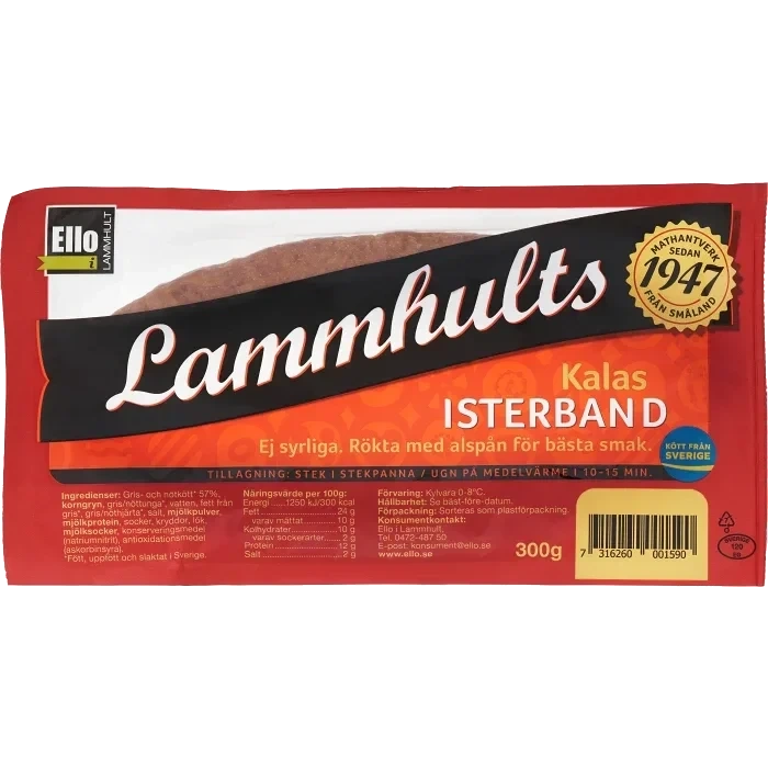 Isterband Kalas Lammhults 300g Ello i Lammhult