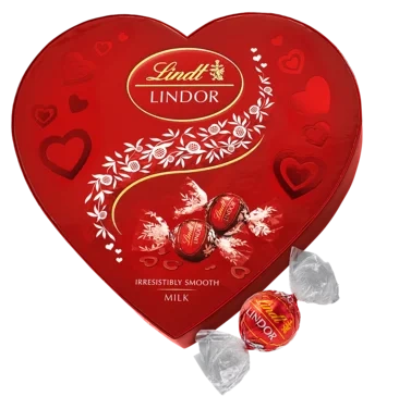 Lindor Hjerter Melksjokolade