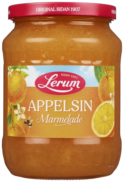 Appelsinmarmelade 840g Lerum
