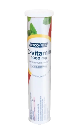 Nycoplus C-Vitamin Solbærsmak 20tabl.