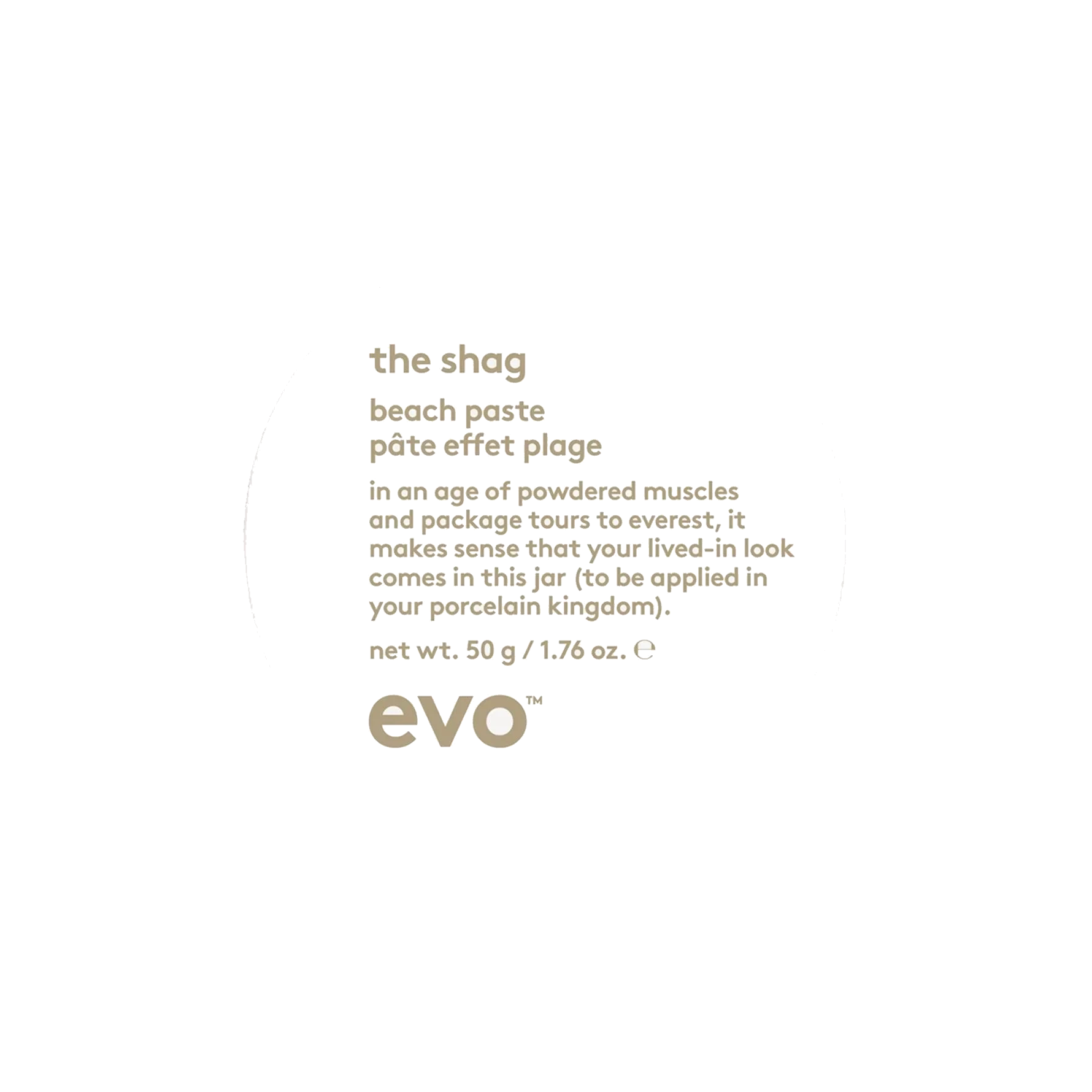 Evo The Shag Beach Paste 50 Gr 50 ml