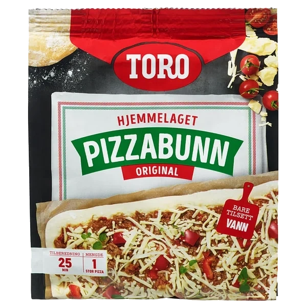 Toro Pizzabunn Familiepk 370g