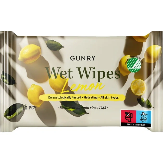 Eco Wet Wipes Lemon