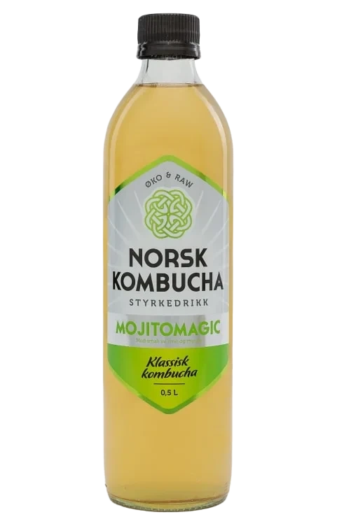 No.kombucha 0,5l,grønn Mojitomagic