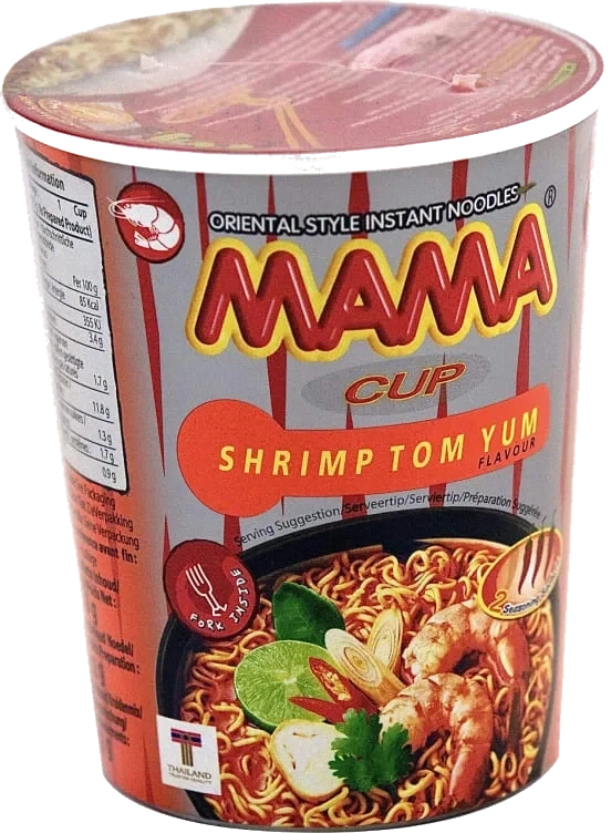 Mama Inst Noodles Cup Shrimp Tom Yum Flavour 70g