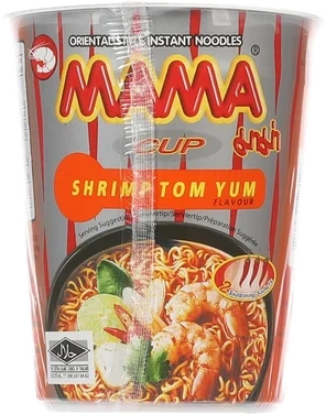 Mama Inst Noodles Cup Shrimp Tom Yum Flavour 70g