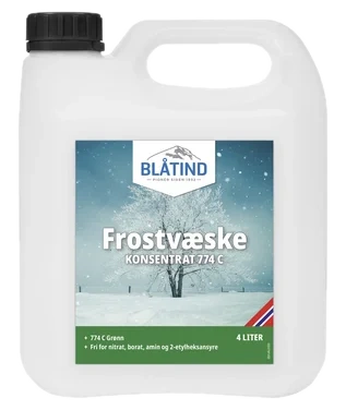 Blåtind Frostvæske Kons 774 C Grønn 4l